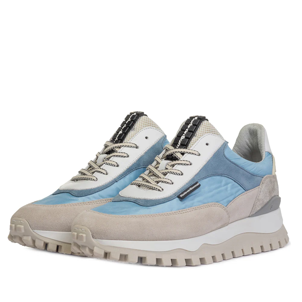 Floris van Bommel veterschoenen SFW-10157-42-02 Licht Blauw - Afbeelding 3