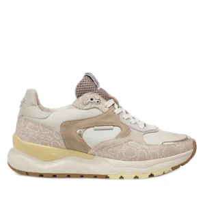 Floris van Bommel veterschoenen SFW-10164-34-01 Taupe