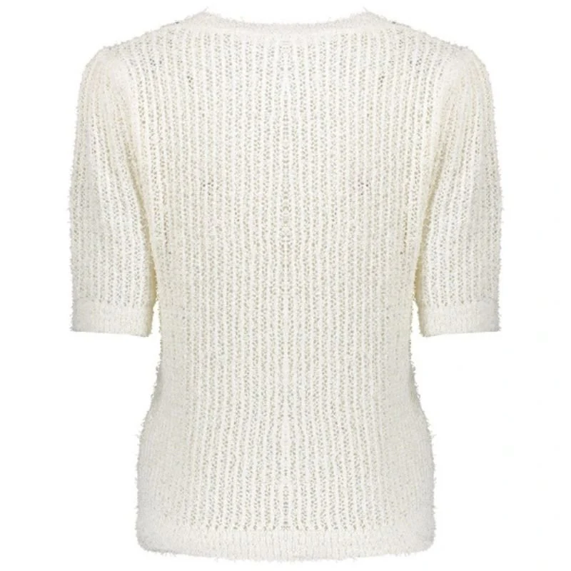 Witte fancy rib top 52125 - Afbeelding 3