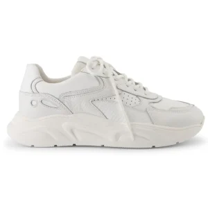 Witte geprinte sneaker Capri