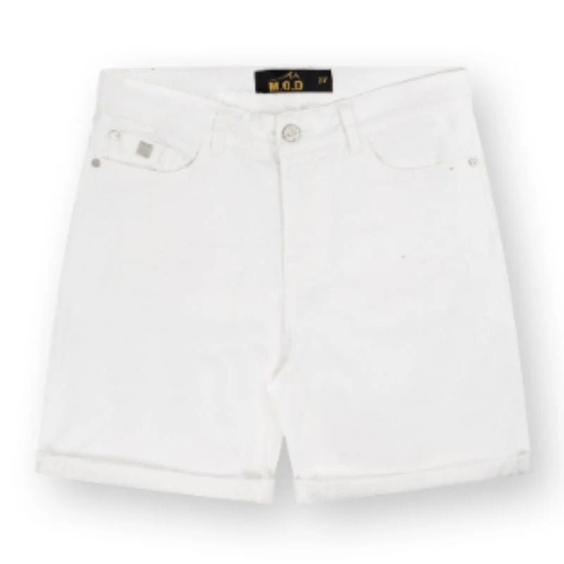 Witte short Lucky