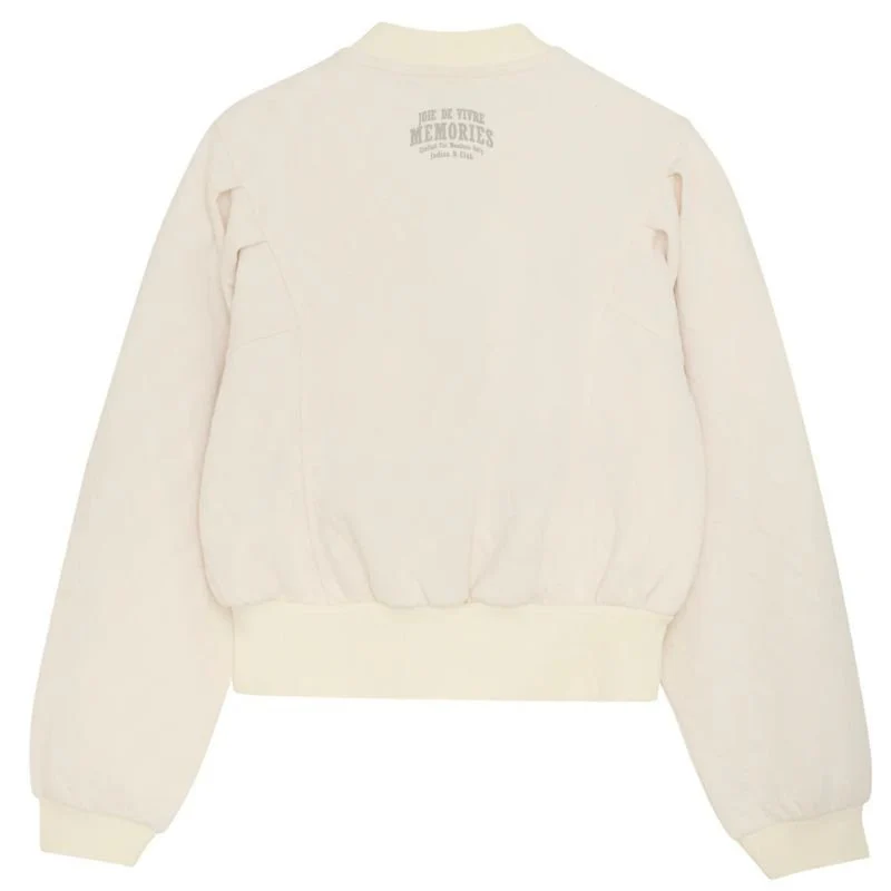 Offwhite Zipper Jacket vest - Afbeelding 3