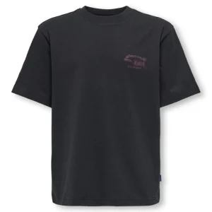 Zwart backprint t-shirt Alfresco