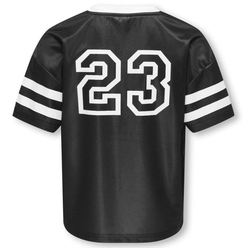 Zwart met witte sporty top Lulu - Afbeelding 3