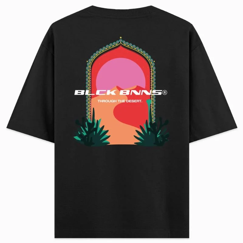 Zwart t-shirt Passage - Afbeelding 3