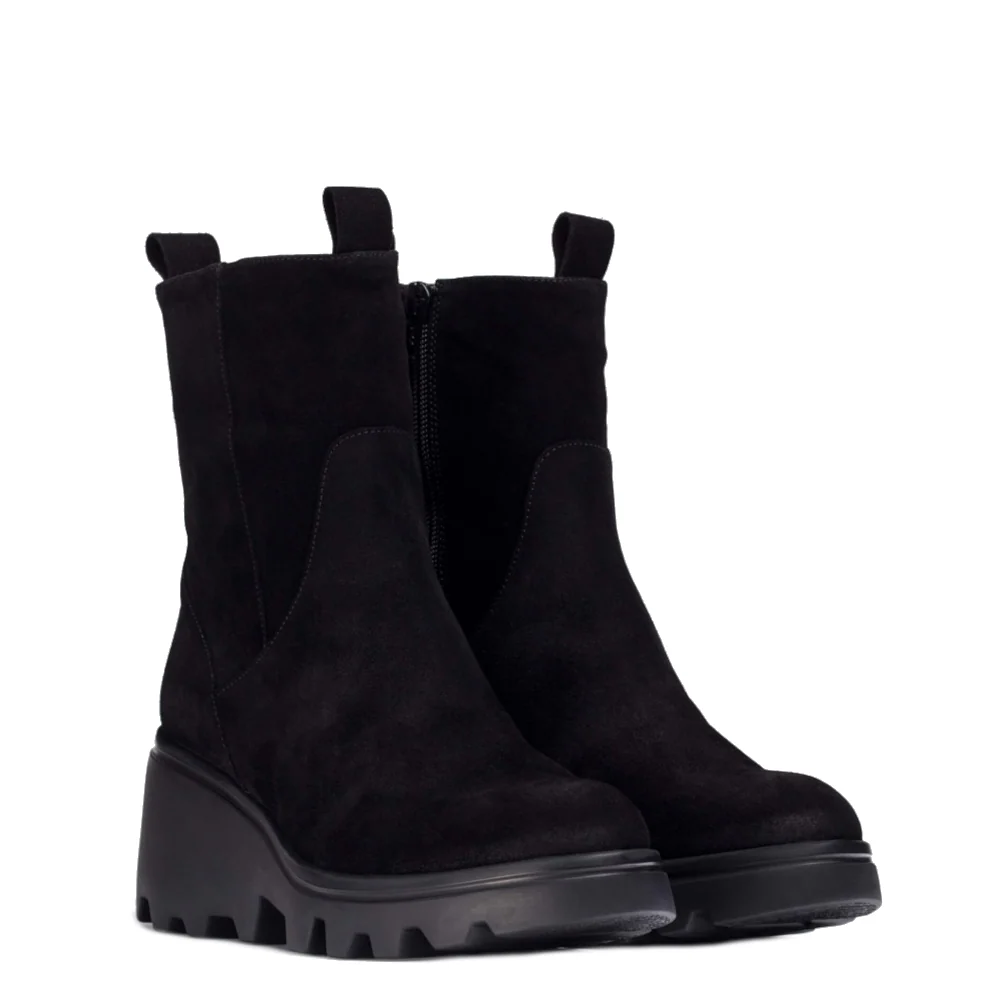 Wonders Enkellaarsjes G-7001 Zwart - Afbeelding 3