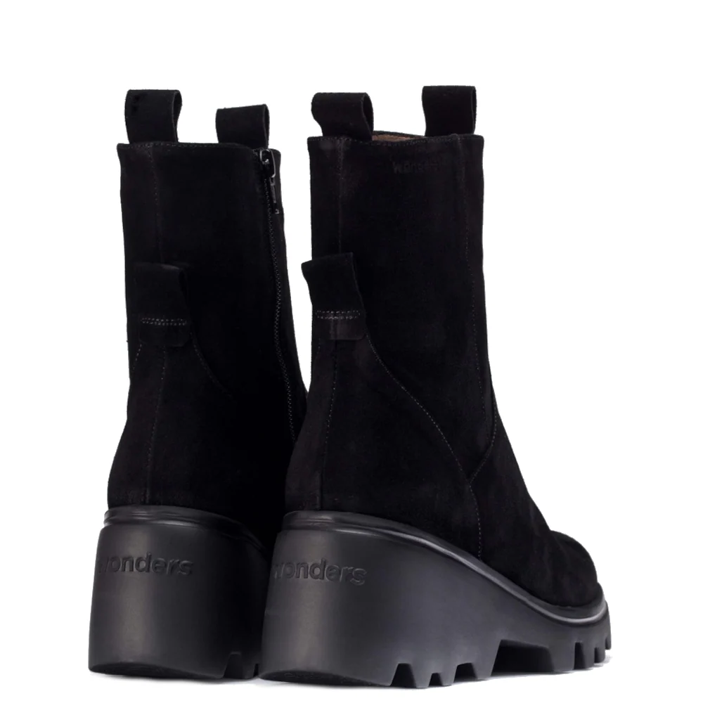 Wonders Enkellaarsjes G-7001 Zwart - Afbeelding 4