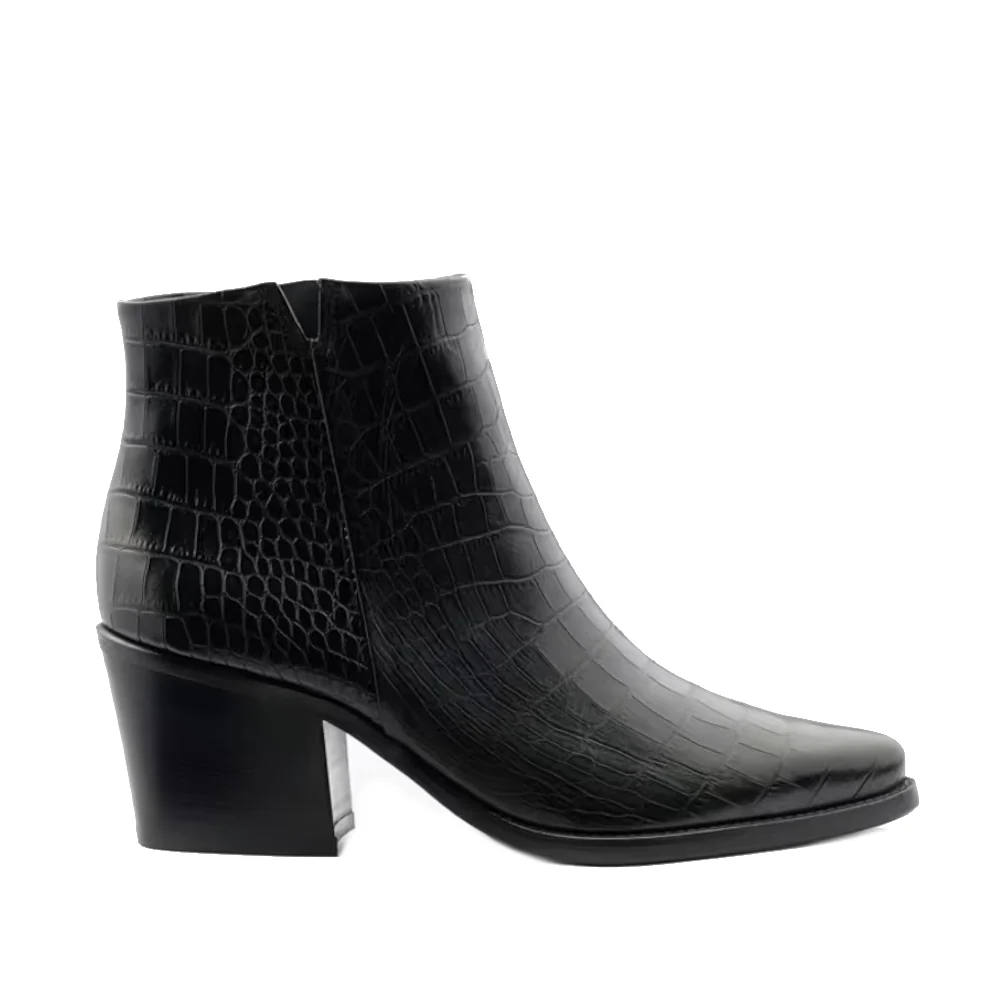 Paul Green Enkellaarsjes 9780-026 Zwart - Afbeelding 2