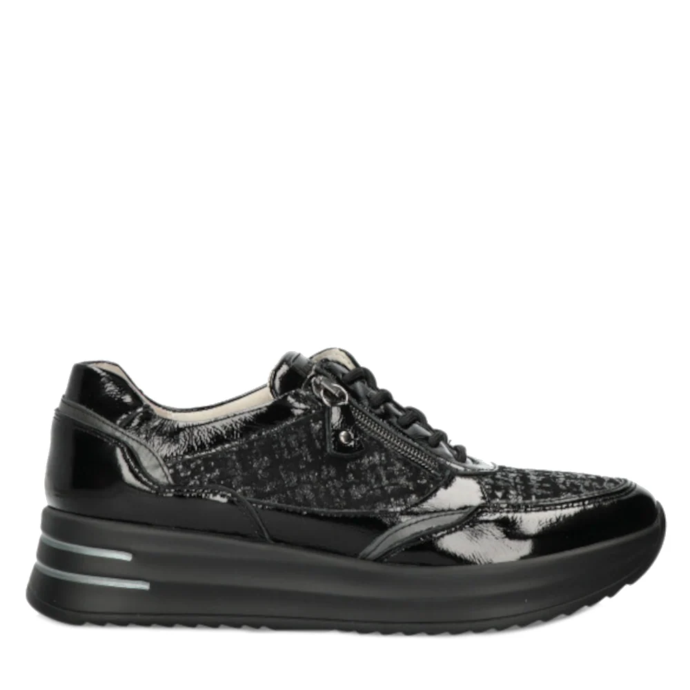 Waldlaufer Veterschoenen 755004 314 564 H Zwart - Afbeelding 2