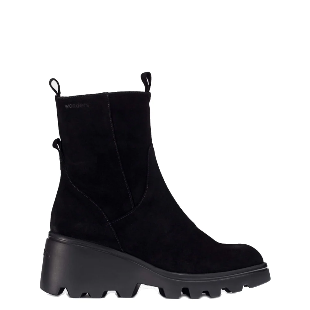 Wonders Enkellaarsjes G-7001 Zwart - Afbeelding 2