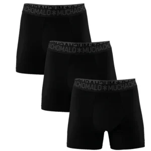 Zwarte 3-pack boxershorts Cotton MEN