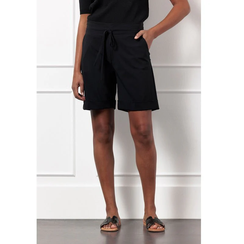 Zwarte basic travel bermuda City - Afbeelding 3