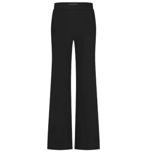 Zwarte travel trousers Lexie bonded