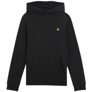 Zwarte Brush Back pullover hoodie MLB2001VB