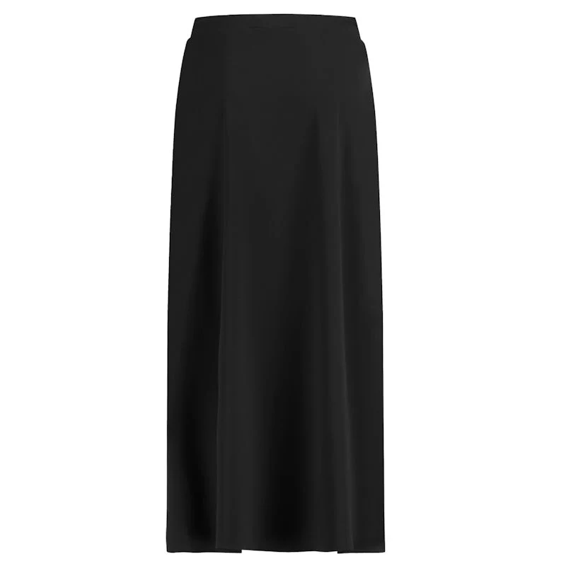 Zwarte long basic travel rok Chloe - Afbeelding 4