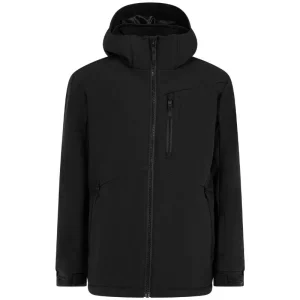 Zwarte softshell snowjacket Soulby