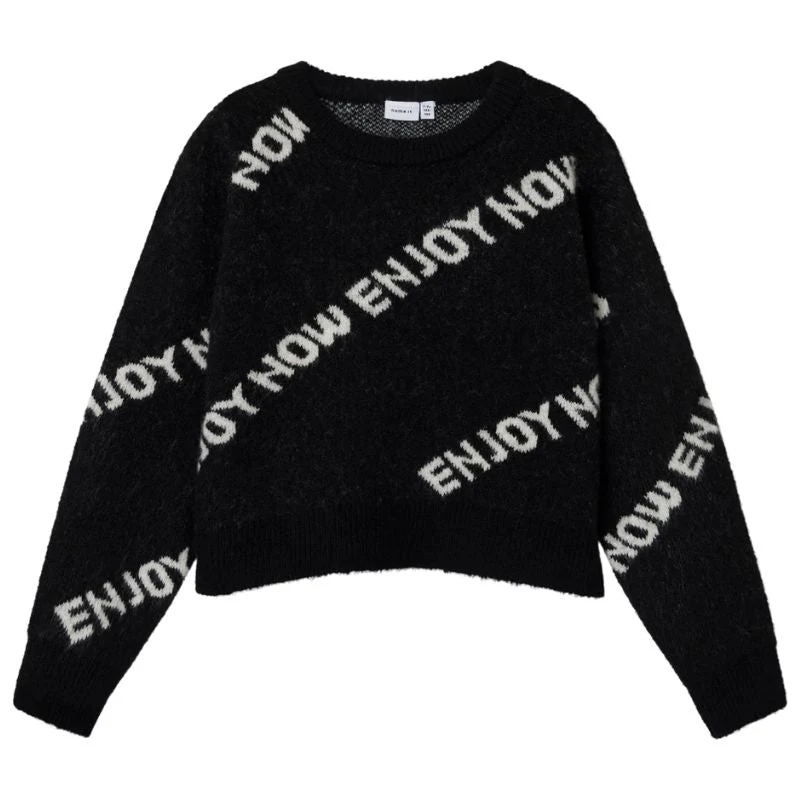 Zwarte sweater Niword