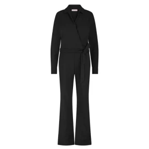 Zwarte travel jumpsuit Nadia ls